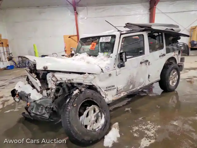 2012 Jeep Wrangler Unlimited 1C4HJWDG7CL241759 — Copart auction photo 1