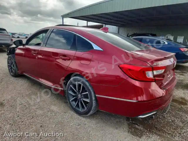 2021 Honda Accord 1HGCV1F59MA094789 — Copart auction photo 2