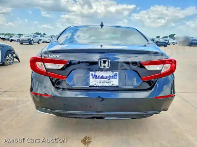 2020 Honda Accord 1HGCV1F53LA045232 — Copart auction photo 6