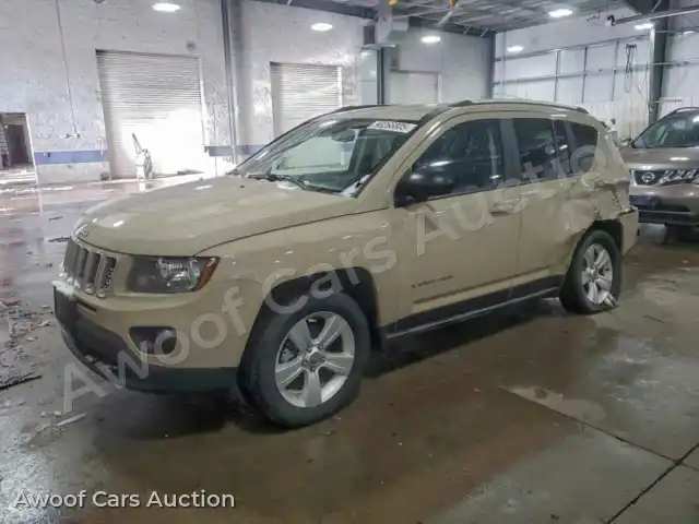 2017 Jeep Compass 1C4NJDBB7HD105518 — Copart auction photo 1
