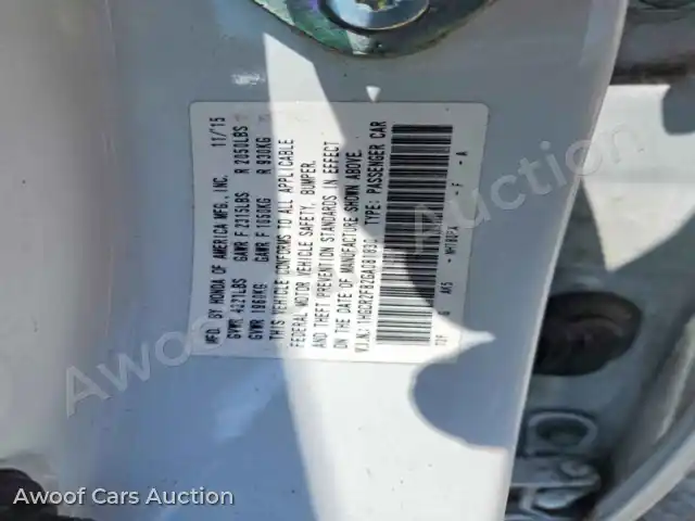 2016 Honda Accord 1HGCR2F82GA081830 — Copart auction photo 13