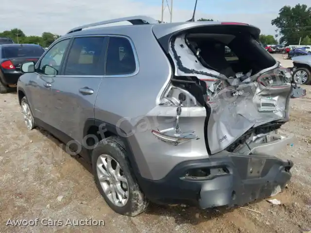 2018 Jeep Cherokee 1C4PJLLB7JD518563 — Copart auction photo 3