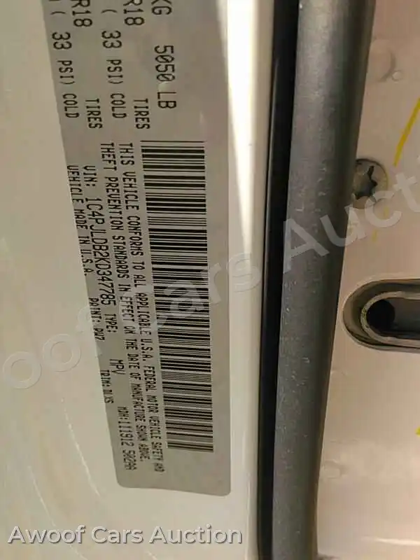 2019 Jeep Grand Cherokee 1C4PJLDB2KD347785 — Manheim auction photo 6