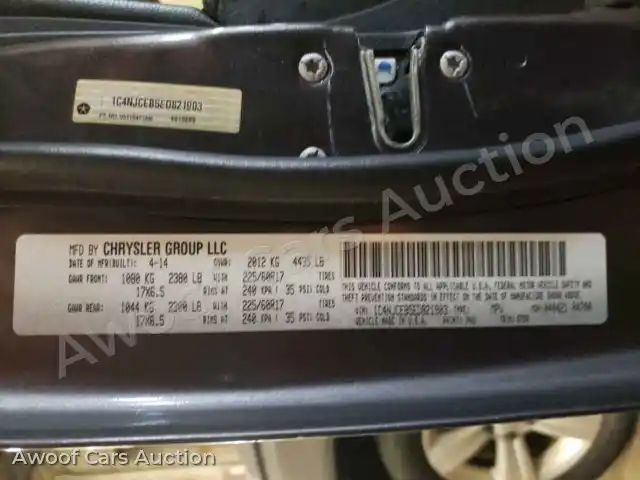 2014 Jeep Compass 1C4NJCEB5ED821903 — Copart auction photo 13