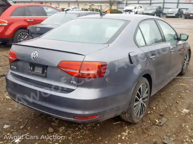 2015 Volkswagen Jetta 3VWD17AJ7FM422252 — Copart auction photo 4