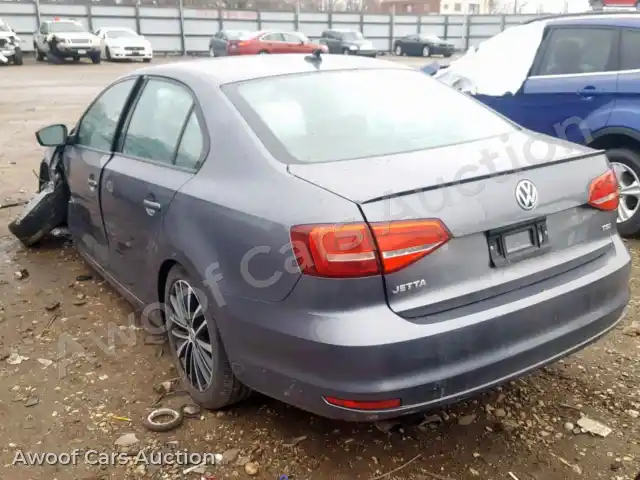 2015 Volkswagen Jetta 3VWD17AJ7FM422252 — Copart auction photo 3