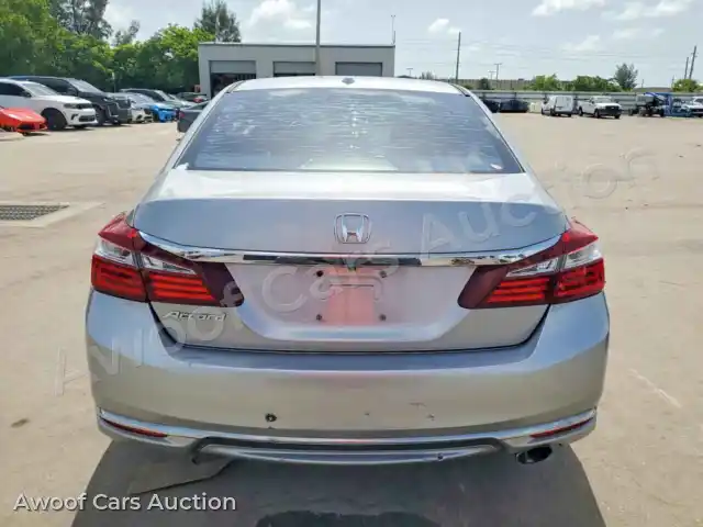 2016 Honda Accord 1HGCR2F89GA078553 — photo 6 de la vente Copart