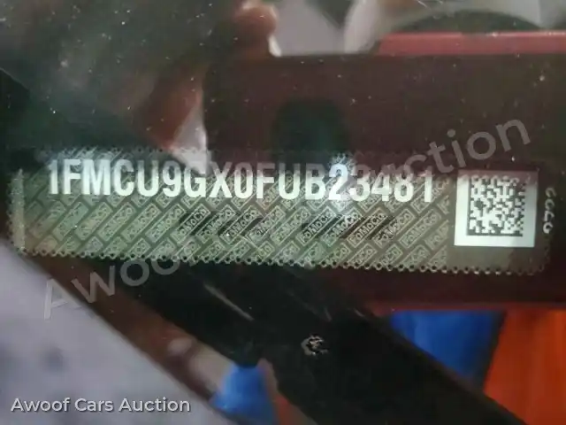 2015 Ford Escape 1FMCU9GX0FUB23481 — Copart auction photo 13