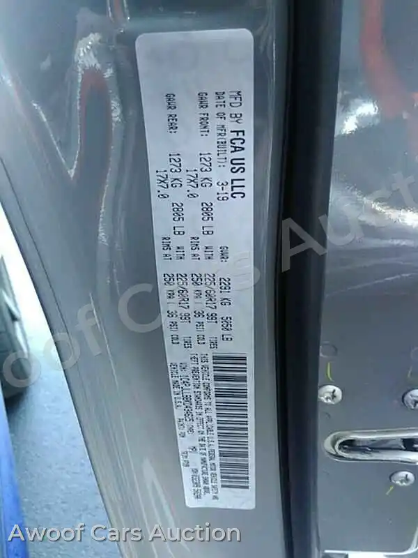 2019 Jeep Grand Cherokee 1C4PJLLB8KD434625 — Manheim auction photo 6