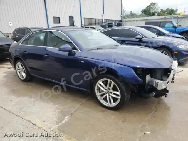 2021 Audi A4 WAUDAAF46MN007300 — hoton gwanjo Copart na 4
