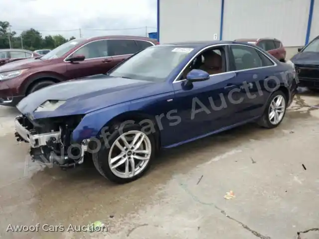 2021 Audi A4 WAUDAAF46MN007300 — hoton gwanjo Copart na 1