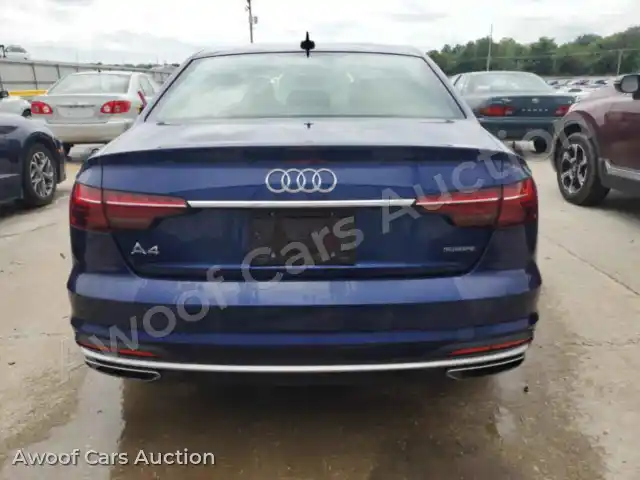 2021 Audi A4 WAUDAAF46MN007300 — hoton gwanjo Copart na 6