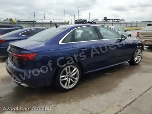 2021 Audi A4 WAUDAAF46MN007300 — hoton gwanjo Copart na 3