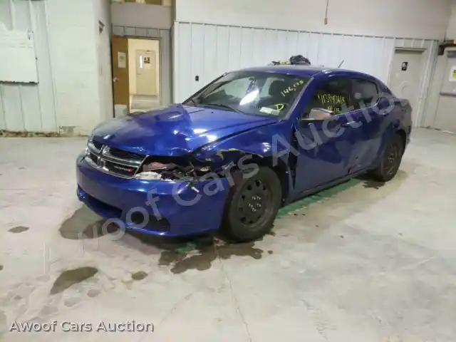 2013 Dodge Avenger 1C3CDZAB3DN677126 — Copart auction photo 2