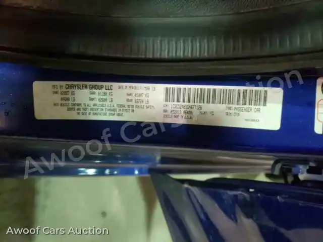 2013 Dodge Avenger 1C3CDZAB3DN677126 — Copart auction photo 10