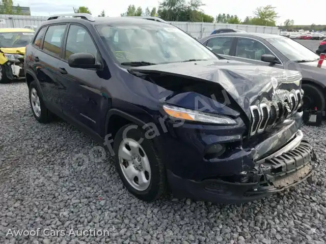 2014 Jeep Cherokee 1C4PJLAB6EW322692 — Copart auction photo 1