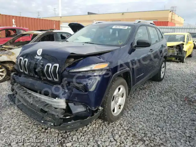 2014 Jeep Cherokee 1C4PJLAB6EW322692 — Copart auction photo 2
