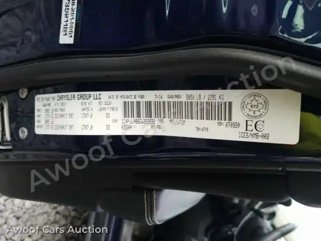 2014 Jeep Cherokee 1C4PJLAB6EW322692 — Copart auction photo 10