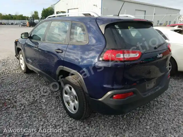 2014 Jeep Cherokee 1C4PJLAB6EW322692 — Copart auction photo 3