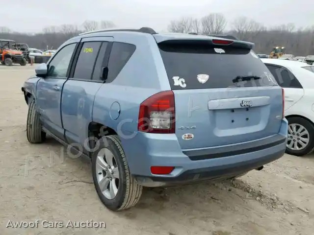 2014 Jeep Compass Latitude 1C4NJDEB4ED599960 — hoton gwanjo Copart na 3