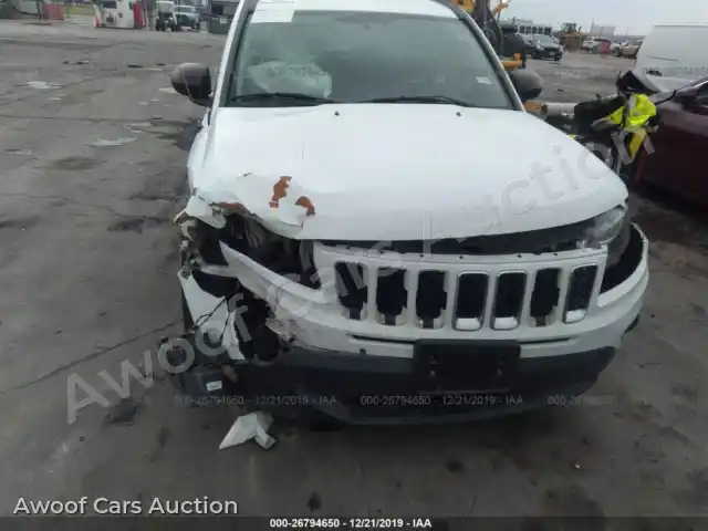 2015 Jeep Compass 1C4NJDBB5FD393102 — hoton gwanjo Iaai na 6