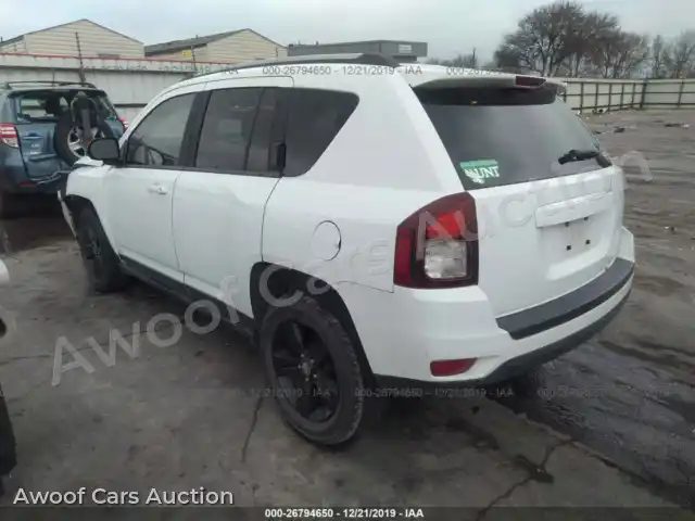 2015 Jeep Compass 1C4NJDBB5FD393102 — hoton gwanjo Iaai na 3