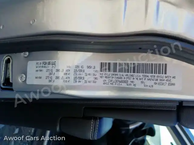 2017 Jeep Cherokee 1C4PJLDB7HW669822 — Copart auction photo 10