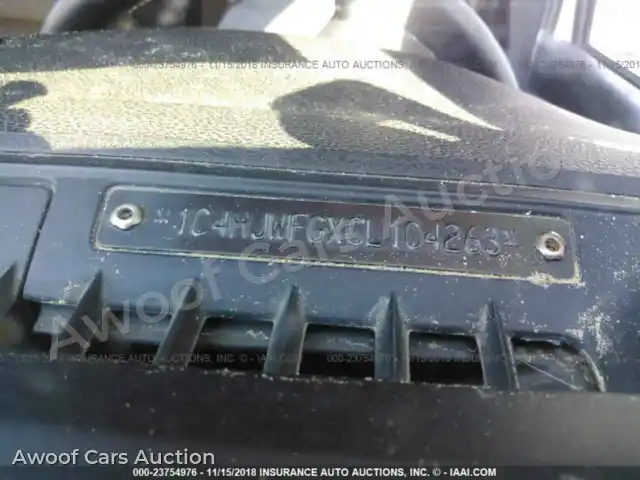 2012 Jeep Wrangler 1C4HJWFGXCL104263 — Iaai auction photo 9