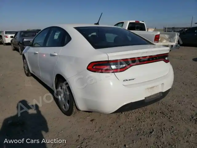 2016 Dodge Dart 1C3CDFAA5GD504515 — photo 3 de la vente Copart