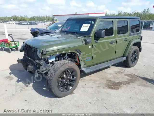 2021 Jeep Wrangler 4XE 1C4JJXP65MW824874 — Iaai auction photo 2
