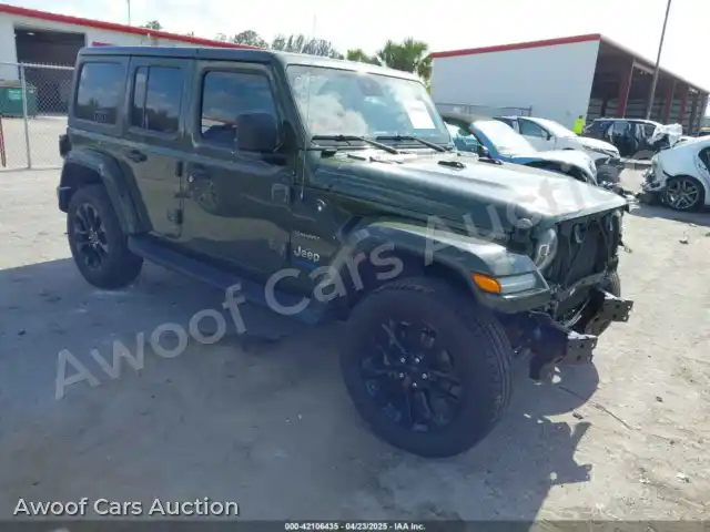 2021 Jeep Wrangler 4XE 1C4JJXP65MW824874 — Iaai auction photo 1