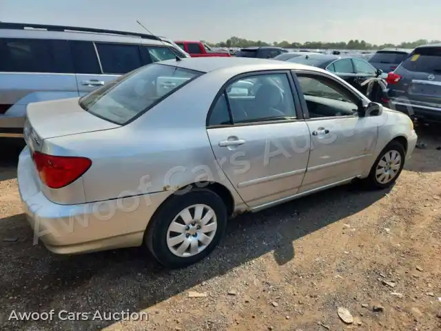 2004 Toyota Corolla 1NXBR38E24Z280384 — hoton gwanjo Copart na 3