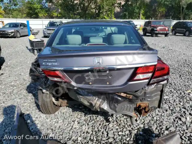 2015 Honda Civic 19XFB2F59FE215668 — hoton gwanjo Copart na 6