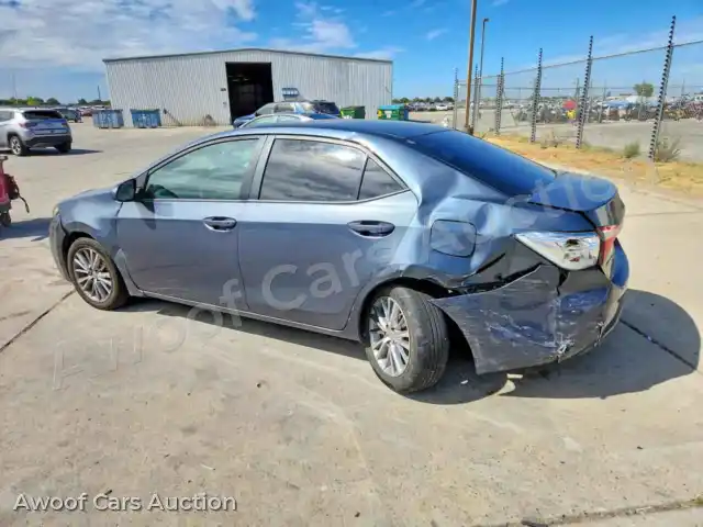 2015 Toyota Corolla 2T1BURHE5FC431255 — Copart auction photo 2
