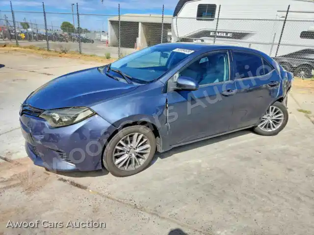 2015 Toyota Corolla 2T1BURHE5FC431255 — Copart auction photo 1