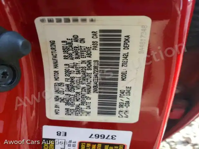 2010 Toyota Corolla 1NXBU4EE9AZ238119 — photo 12 de la vente Copart