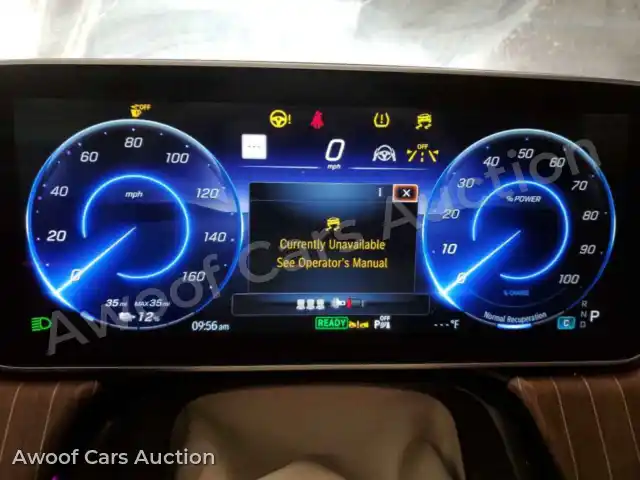 2023 Mercedes-Benz EQS SUV 45 4JGDM2EB6PA005246 — hoton gwanjo Copart na 9