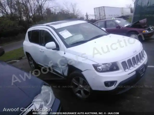 2016 Jeep Compass 1C4NJDEB0GD672079 — Iaai auction photo 1