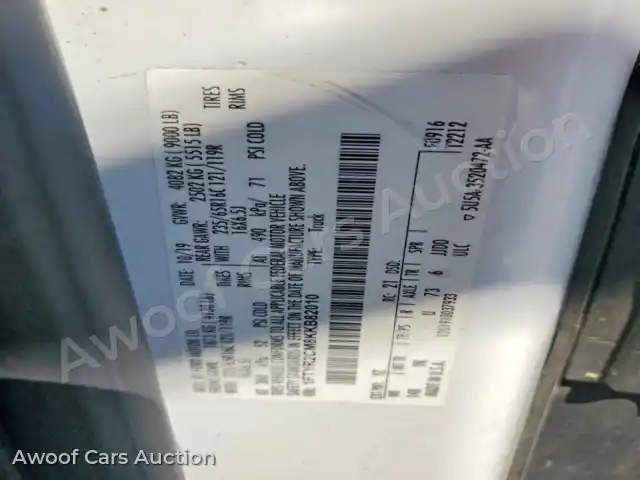 2019 Ford Transit 1FTYR2CM8KKB82010 — hoton gwanjo Copart na 12