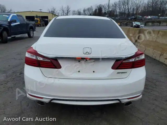 2016 Honda Accord 1HGCR3F06GA017760 — photo 6 de la vente Copart