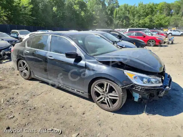 2017 Honda Accord 1HGCR2F55HA052460 — Copart auction photo 4