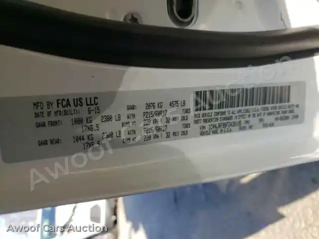 2015 Jeep Patriot 1C4NJRFB8FD438105 — Copart auction photo 10