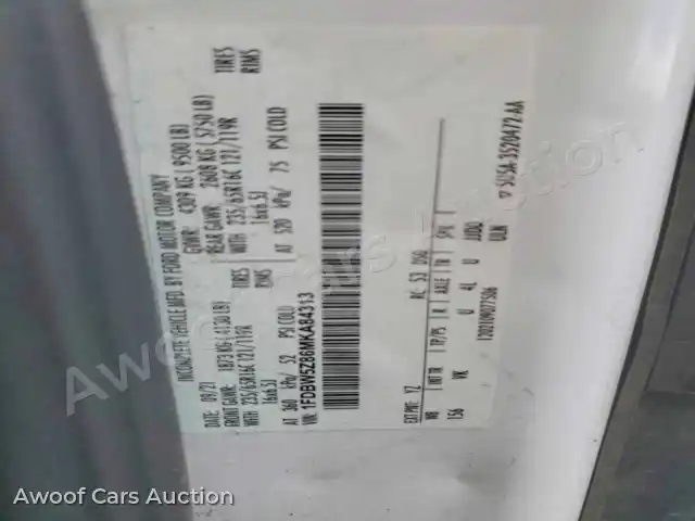 2021 Ford Transit 1FDBW5Z86MKA84313 — Copart auction photo 13