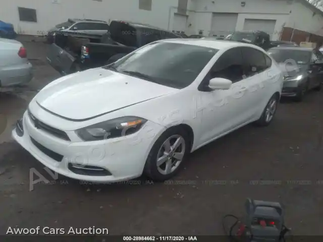 2016 Dodge Dart 1C3CDFBB8GD766178 — hoton gwanjo Iaai na 2
