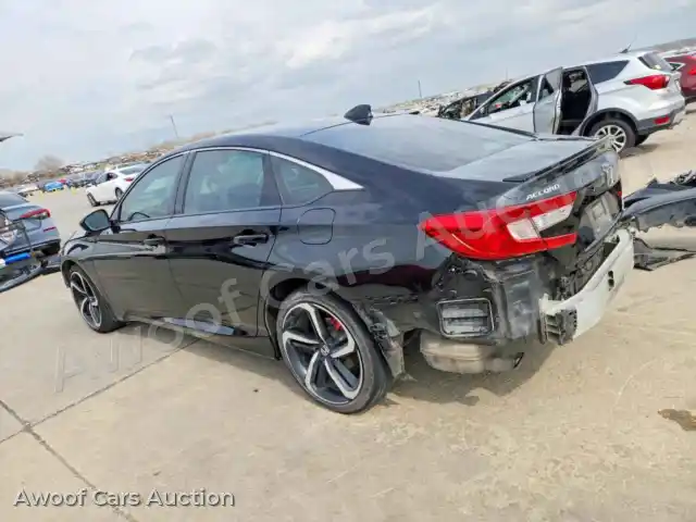 2021 Honda Accord 1HGCV1F41MA034769 — photo 2 de la vente Copart