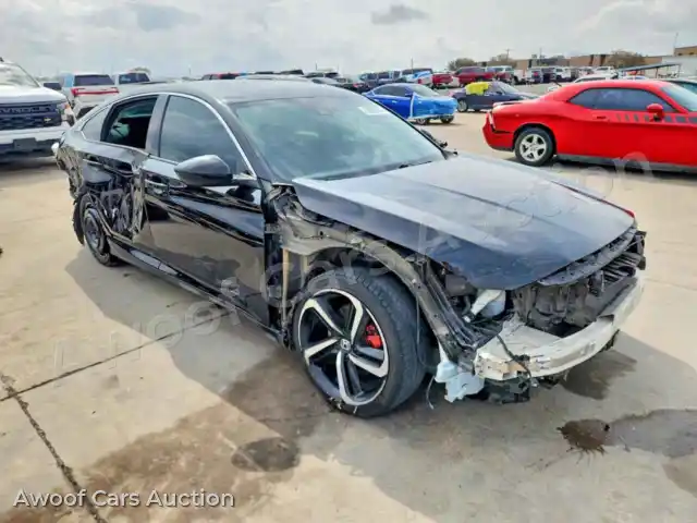 2021 Honda Accord 1HGCV1F41MA034769 — photo 4 de la vente Copart