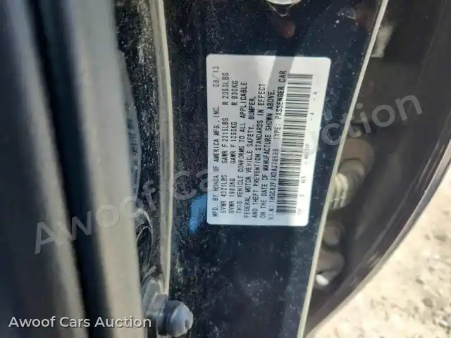 2013 Honda Accord 1HGCR2F5XDA276639 — hoton gwanjo Copart na 12