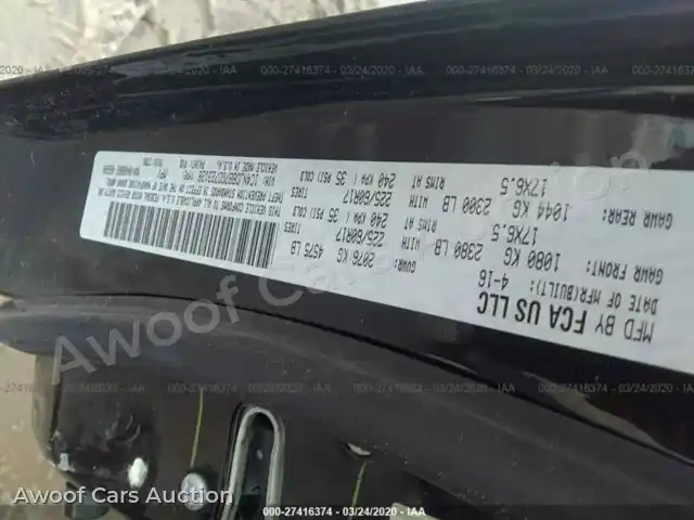 2016 Jeep Compass 1C4NJDBB7GD723128 — Iaai auction photo 9