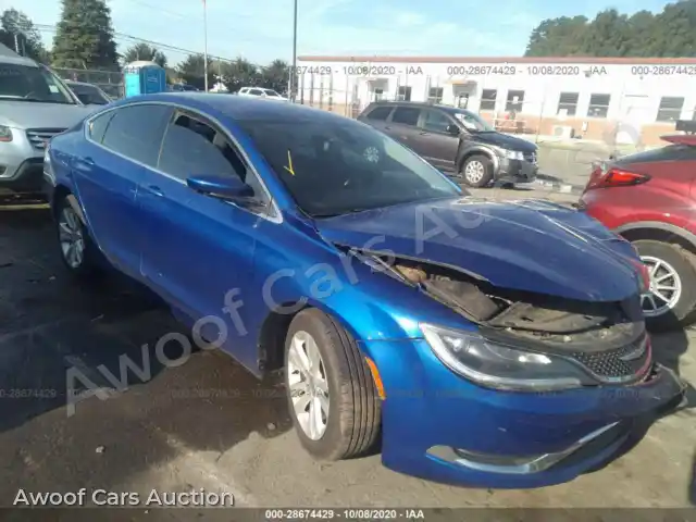 2015 Chrysler 200 1C3CCCAB3FN681356 — photo 1 de la vente Iaai