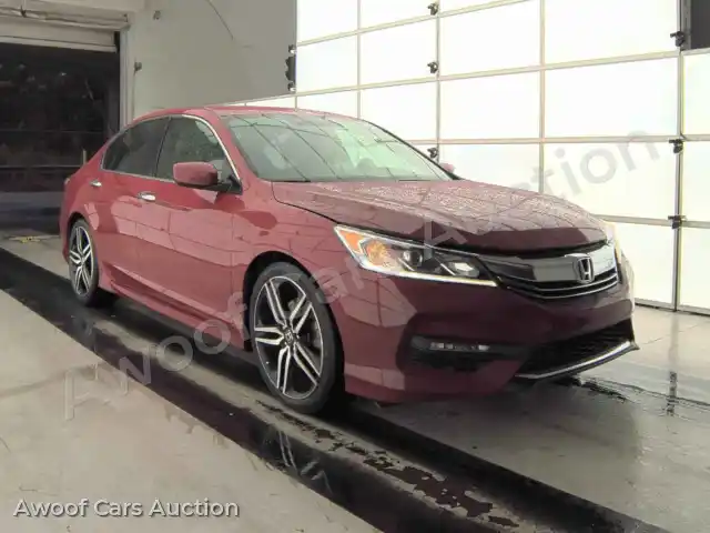 2017 Honda Accord 1HGCR2F50HA041009 — Manheim auction photo 4